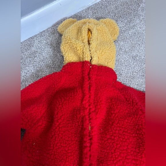 Vintage Winnie The Pooh Plush Costume Child 4-6 Disney Store Halloween Costume - Picture 8 of 10